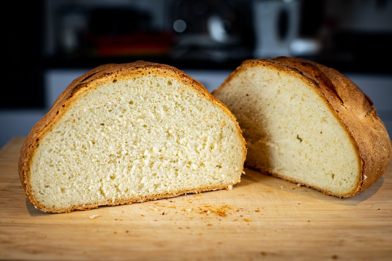 Simple White Bread For Beginners Both Halves