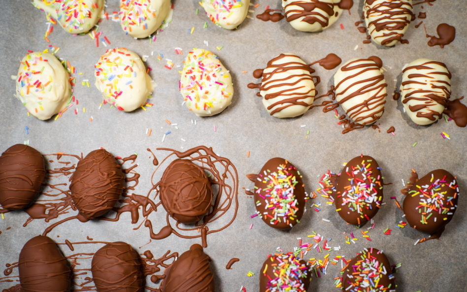 Chocolate Chip Cookie Dough Easter Eggs Delight Baking