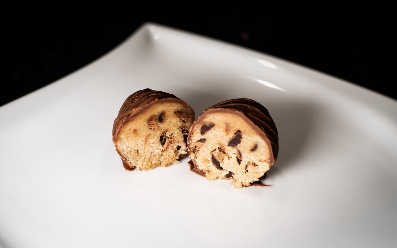 Chocolate Chip Cookie Dough Easter Eggs Inside