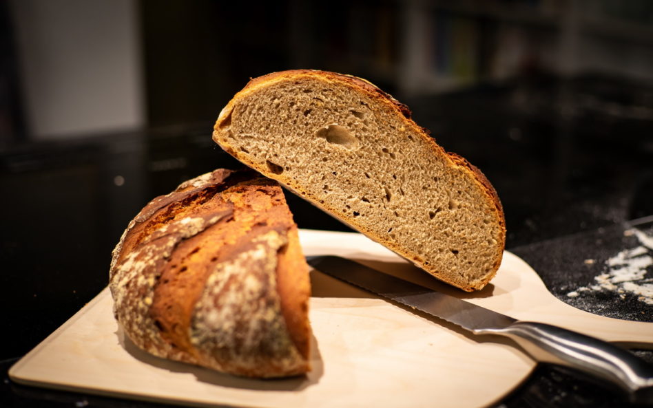 Light Rye Mixed With Highgluten Flour Bread Delight Baking