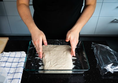 Sourdough Bread Baked In A Dutch Oven Coil Fold 1