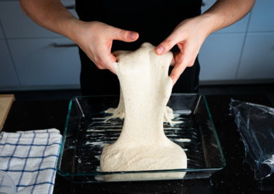 Sourdough Bread Baked In A Dutch Oven Coil Fold 2