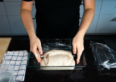 Sourdough Bread Baked In A Dutch Oven Coil Fold 3