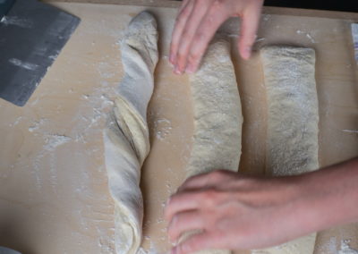 Twisted Baguettes Shaping
