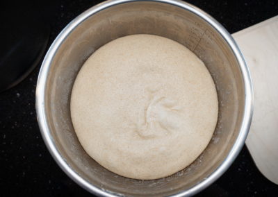 Pizza Dough With Hard Wheat Semolina After Autolyse