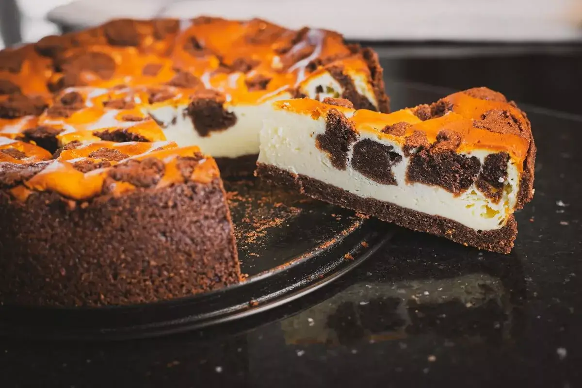 Chocolate Cheesecake aka Russischer Zupfkuchen | Delight Baking