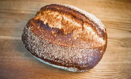 Sourdough Loaf With Sesame Seeds