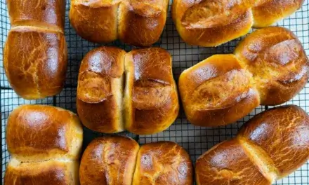Twin Milk Bread Rolls
