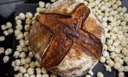 Popcorn Sourdough Bread