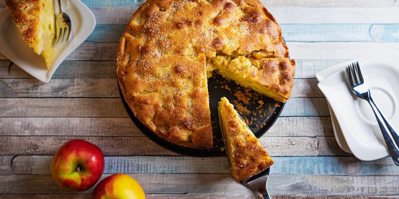 Grandma's Moist Cinnamon Apple Cake Delight Baking