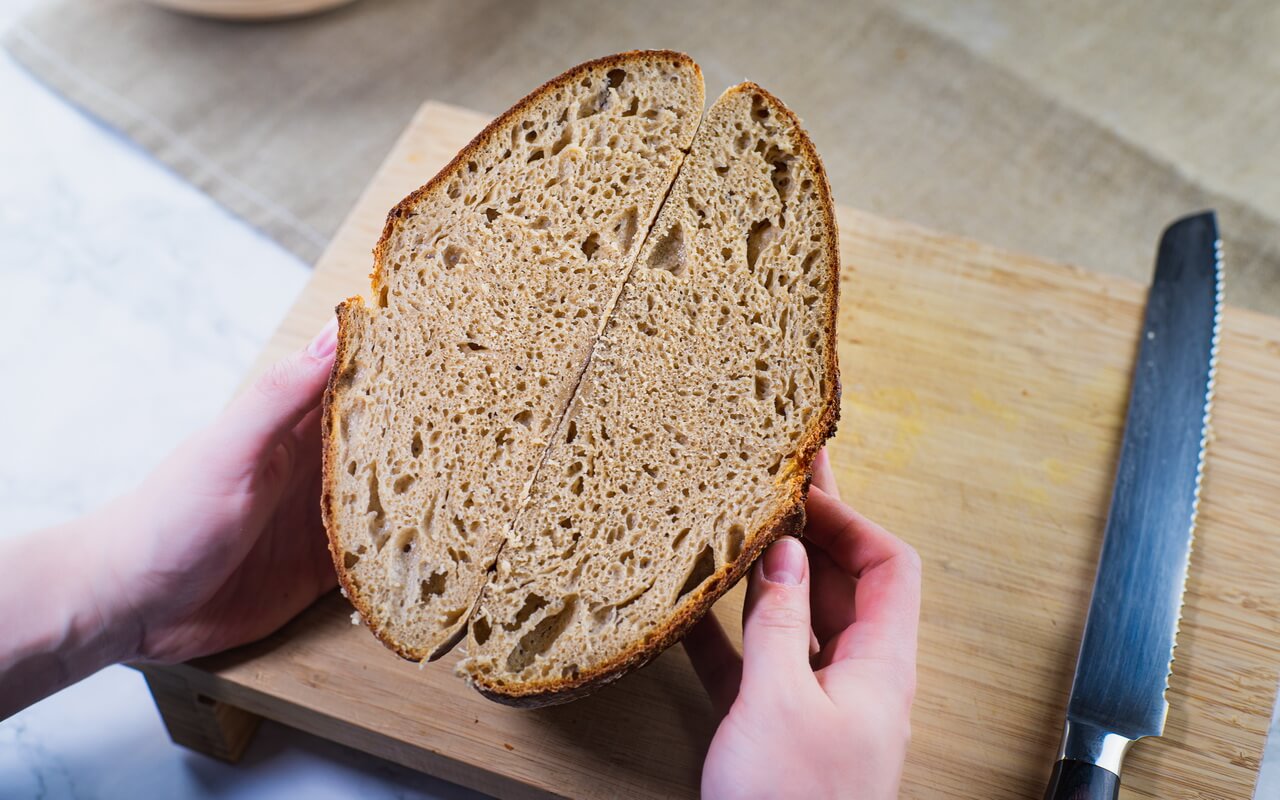 Sourdough Bread Crumb