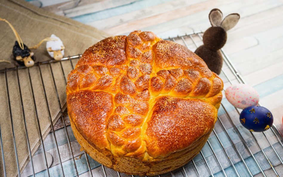 Paska - Traditional Slovak Easter Bread 