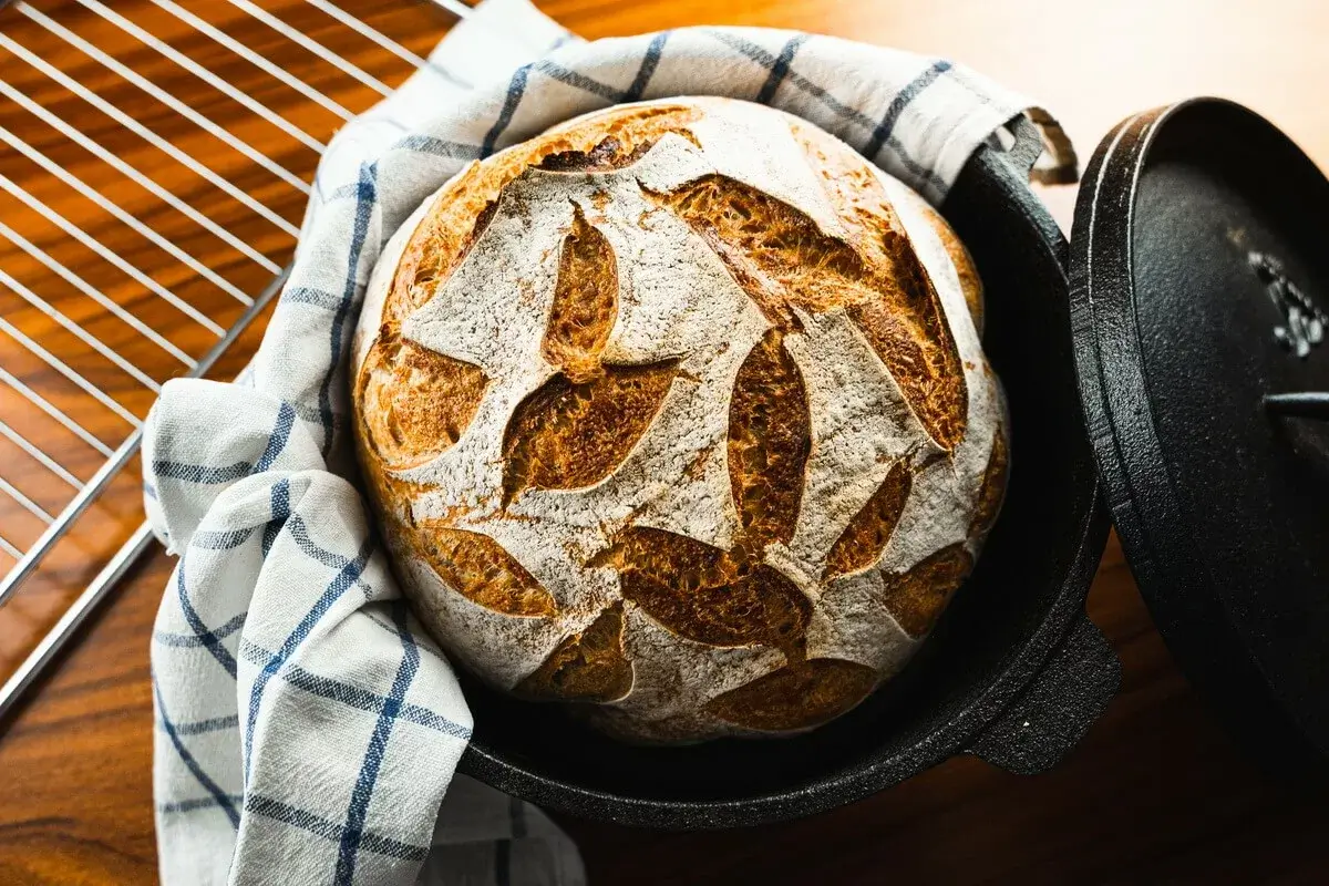 https://delightbaking.com/wp-content/uploads/2020/06/Sourdough-Bread-With-70-Hydration-Baked-In-Dutch-Oven-1200x800.webp