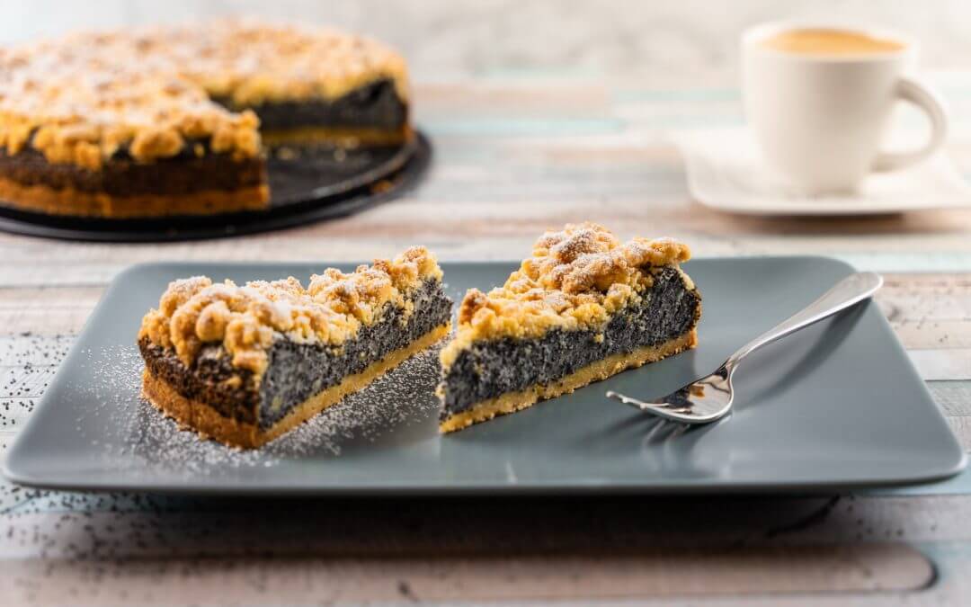 German Poppy Seed Streusel Cake Delight Baking