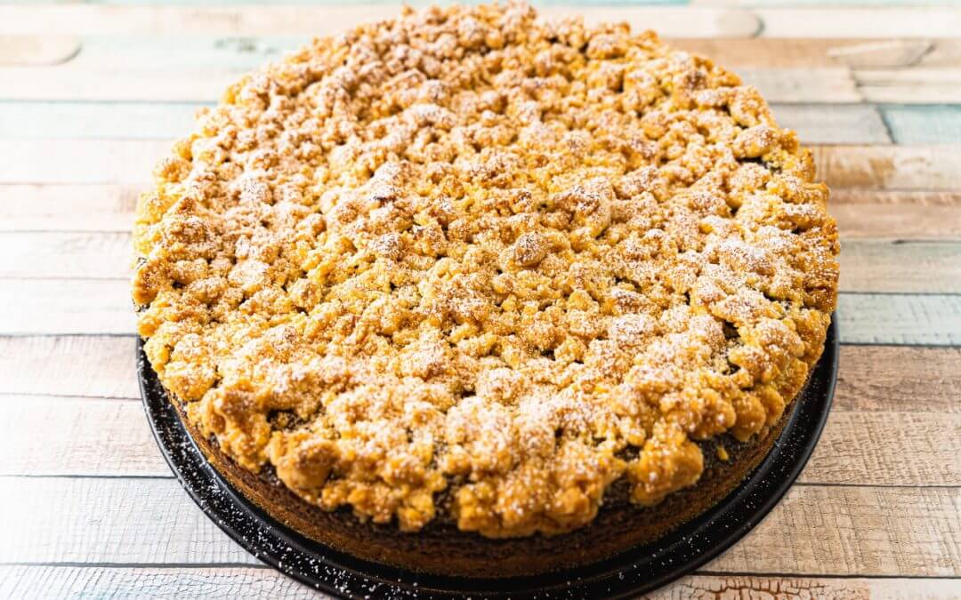 German Poppy Seed Streusel Cake Delight Baking