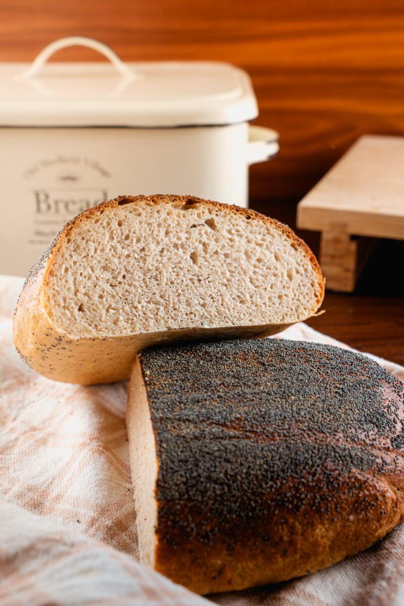Sourdough Bread With Poppy Seeds Delight Baking