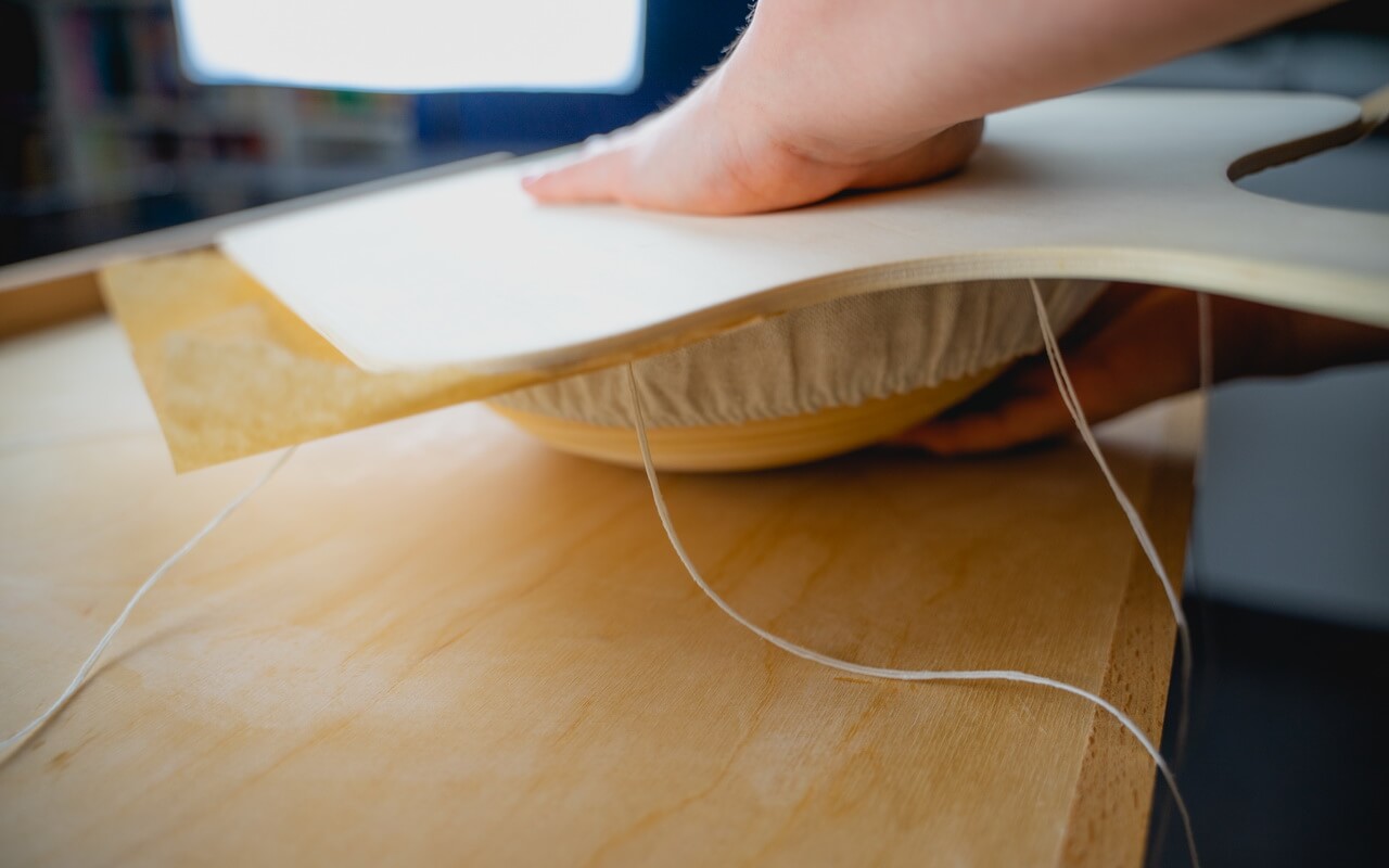 Pizza Peel On Dough