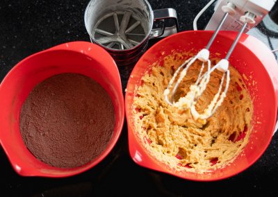 Brookies Brownies And Cookies In One Mixing Chocolate Chip Cookie Dough 3