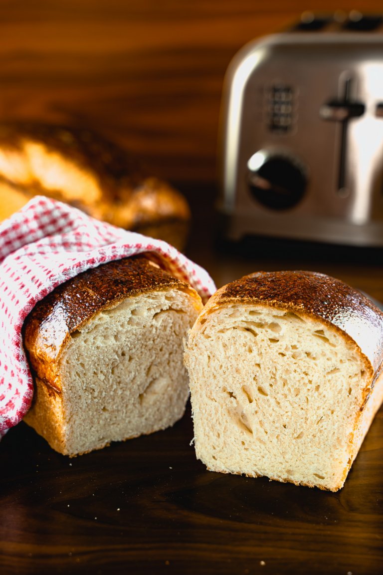 White Sourdough Sandwich Bread Delight Baking