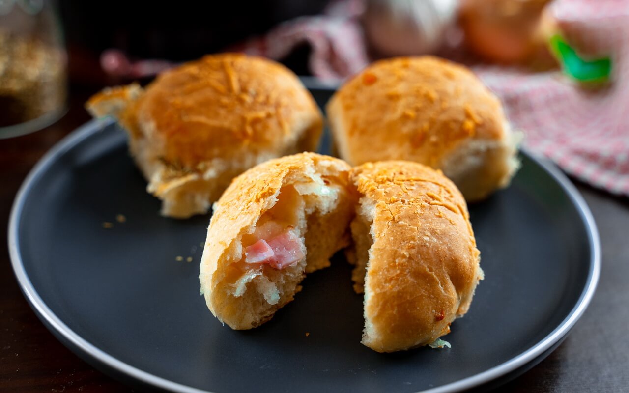 Stuffed Pizza Rolls Perfect Party Snack Inside