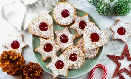 Traditional Linzer Cookies