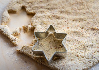 Zimtsterne Cinnamon Star Christmas Cookies Cut Out Stars