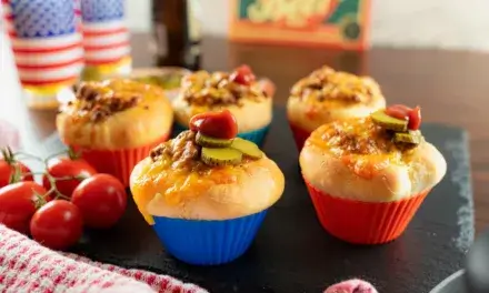 Mini Cheeseburger Muffins