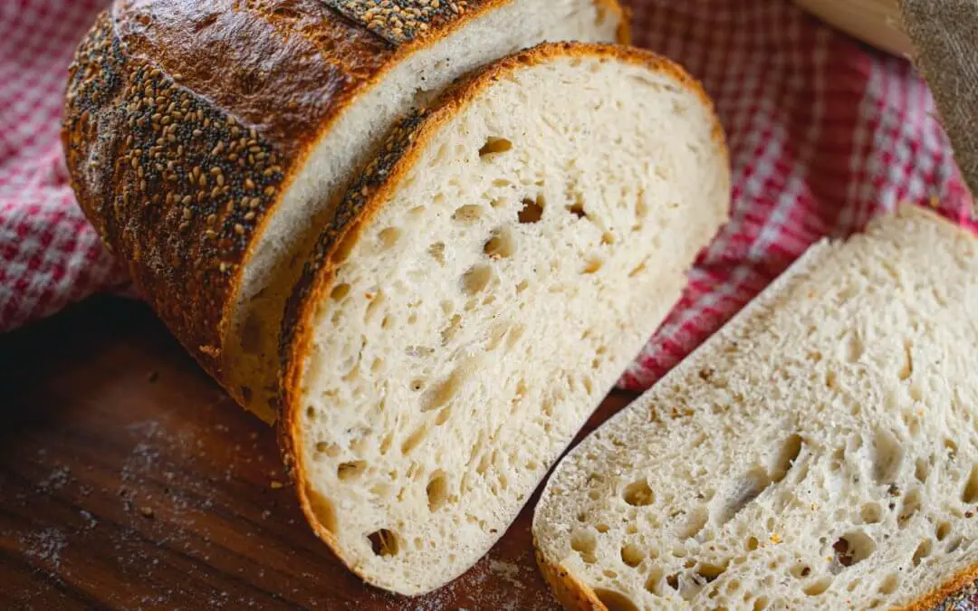 Sourdough Bread With Sesame And Poppy Seeds 